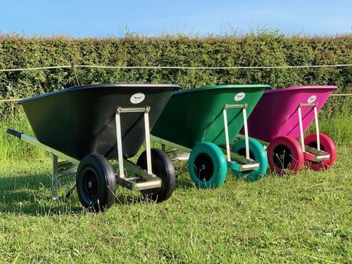 Twin wheelbarrow 160l 200l - twin,