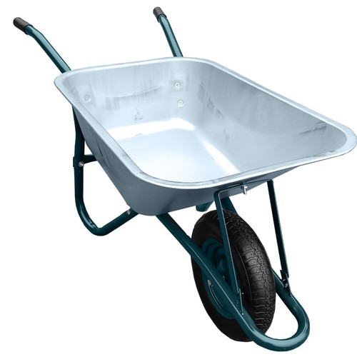 Wheelbarrow 100l metal heavy - wheelbarrow,