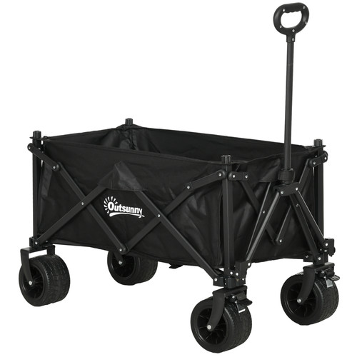 Outsunny foldable garden cart - outsunny,