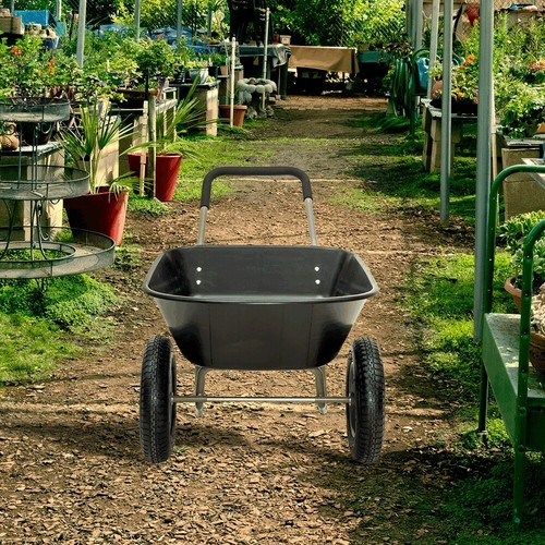 85l wheelbarrow home garden - wheelbarrow,