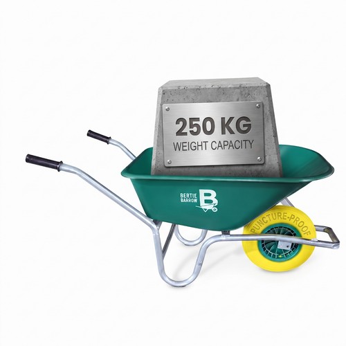 110l heavy duty wheelbarrow - 110l,