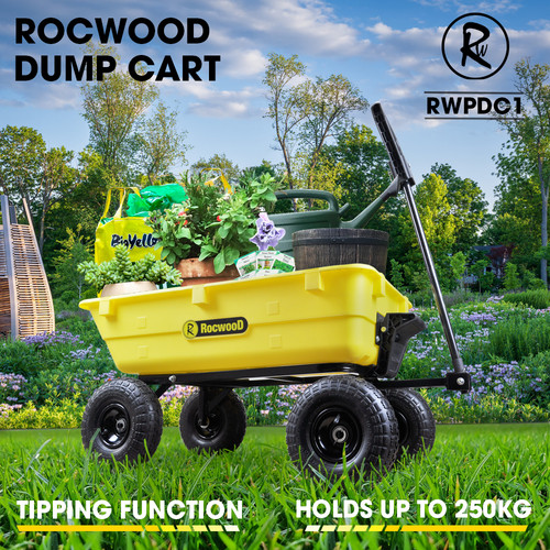 Poly dump cart - poly, trolley