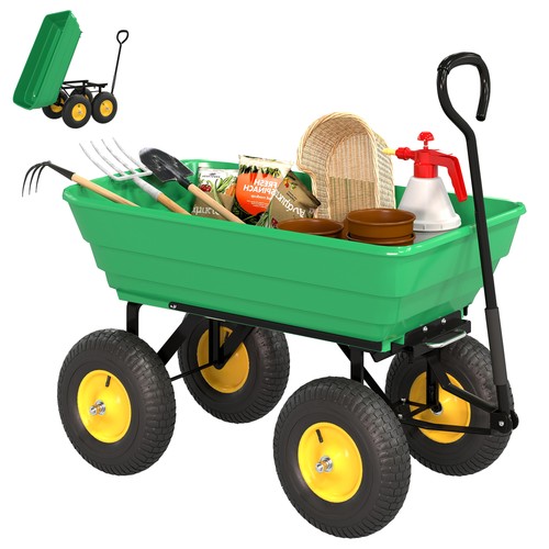 Outsunny 75l garden cart - outsunny,