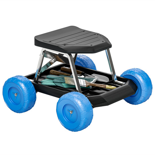 Garden cart with wheels - with,