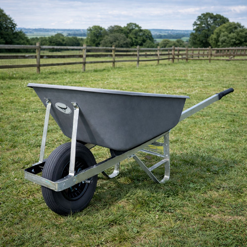 Wheelbarrow 120l puncture - wheelbarrow,
